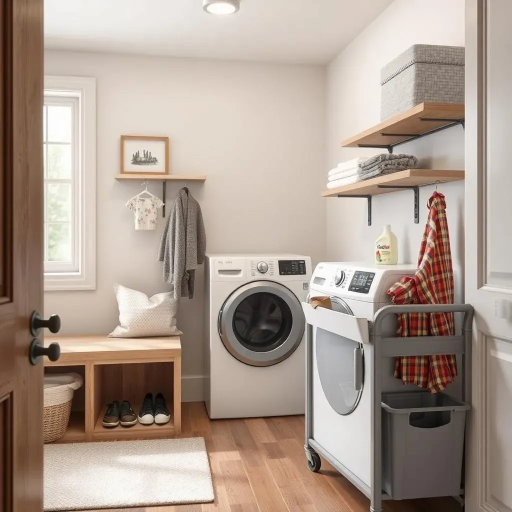 MultiFunctional Magic: Combining Laundry Storage Ideas for Small Spaces