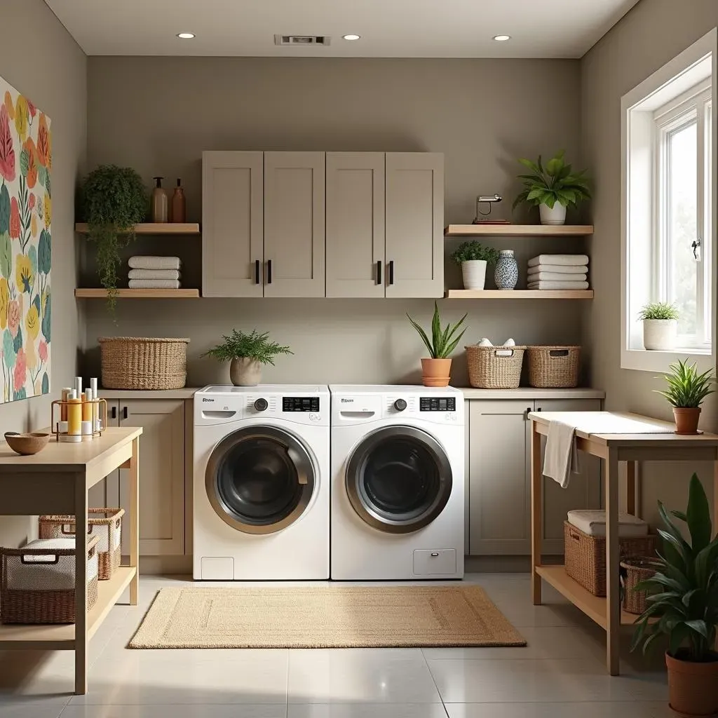 MustHave Features for a Functional & Fun Basement Laundry Room
