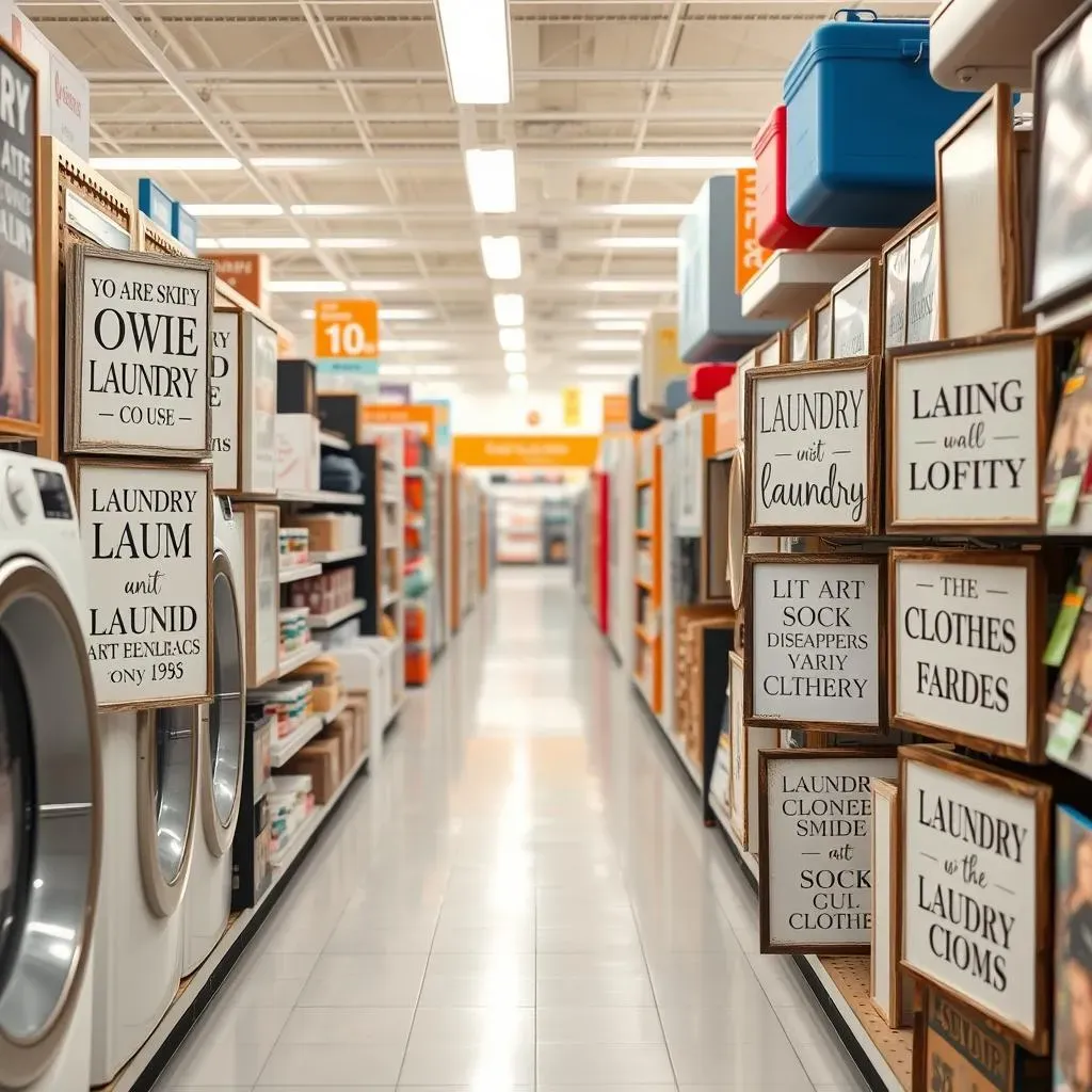 MustHave Laundry Room Wall Decor Signs from Hobby Lobby