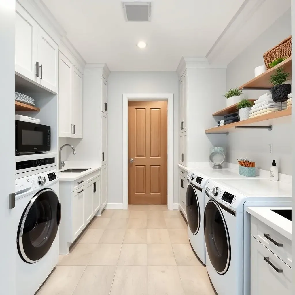 Open Concept Modern Laundry Room Layouts: Maximizing Space and Style