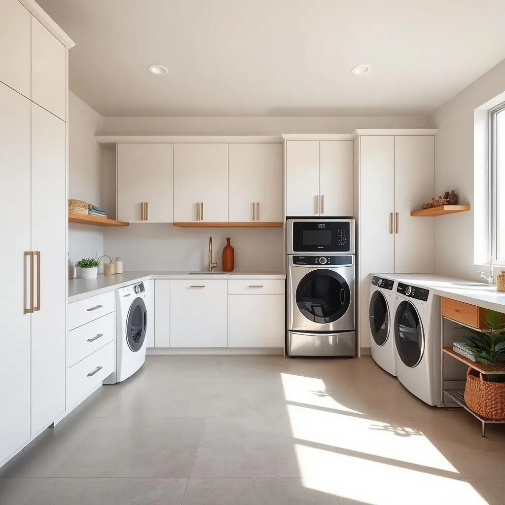 Amazing Open Concept Modern Laundry Rooms