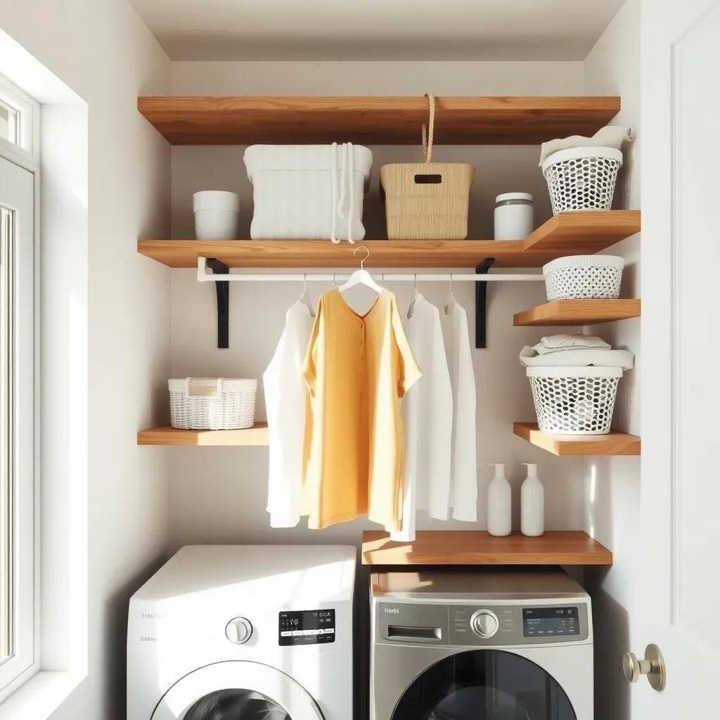 Open Shelving Ideas for Your Laundry Room