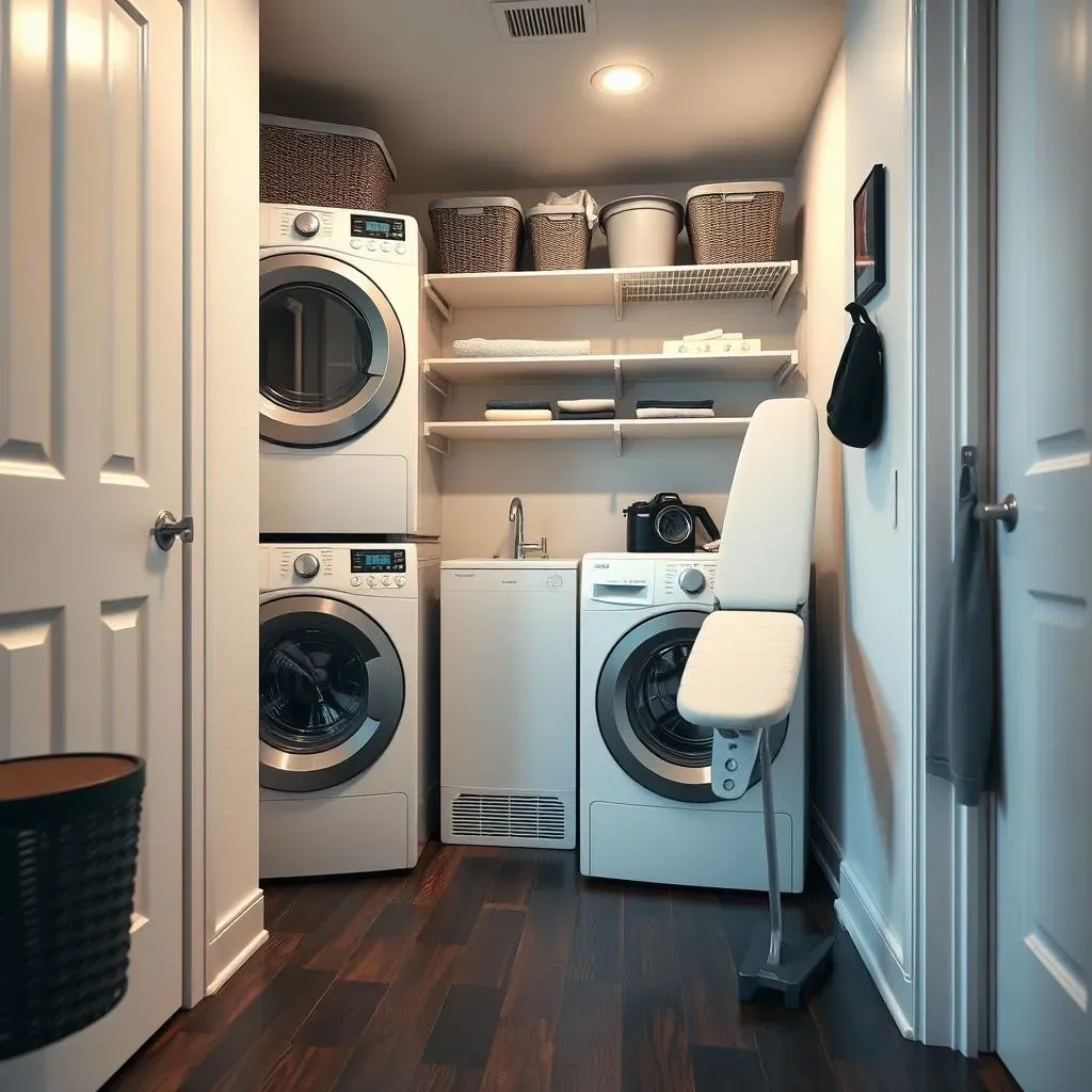 Optimizing Functionality in Compact Basement Laundry Rooms