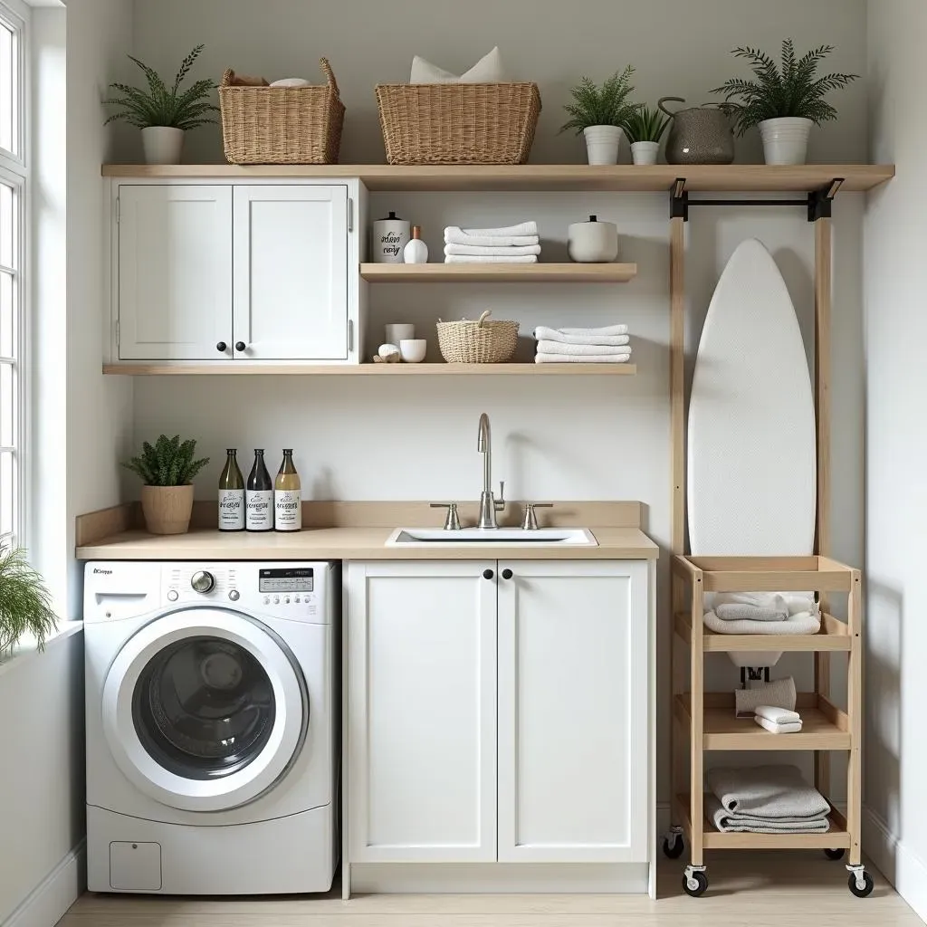 Organization and Storage Solutions for Galley Laundry Rooms