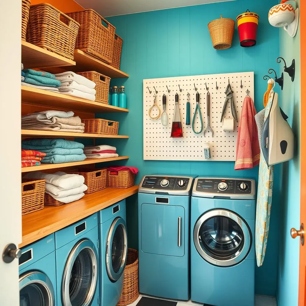 Organize in Style: Funky Laundry Room Storage Solutions
