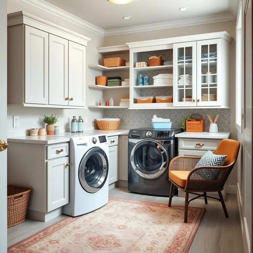 Organizing and Decorating Your New Laundry Room Cabinets