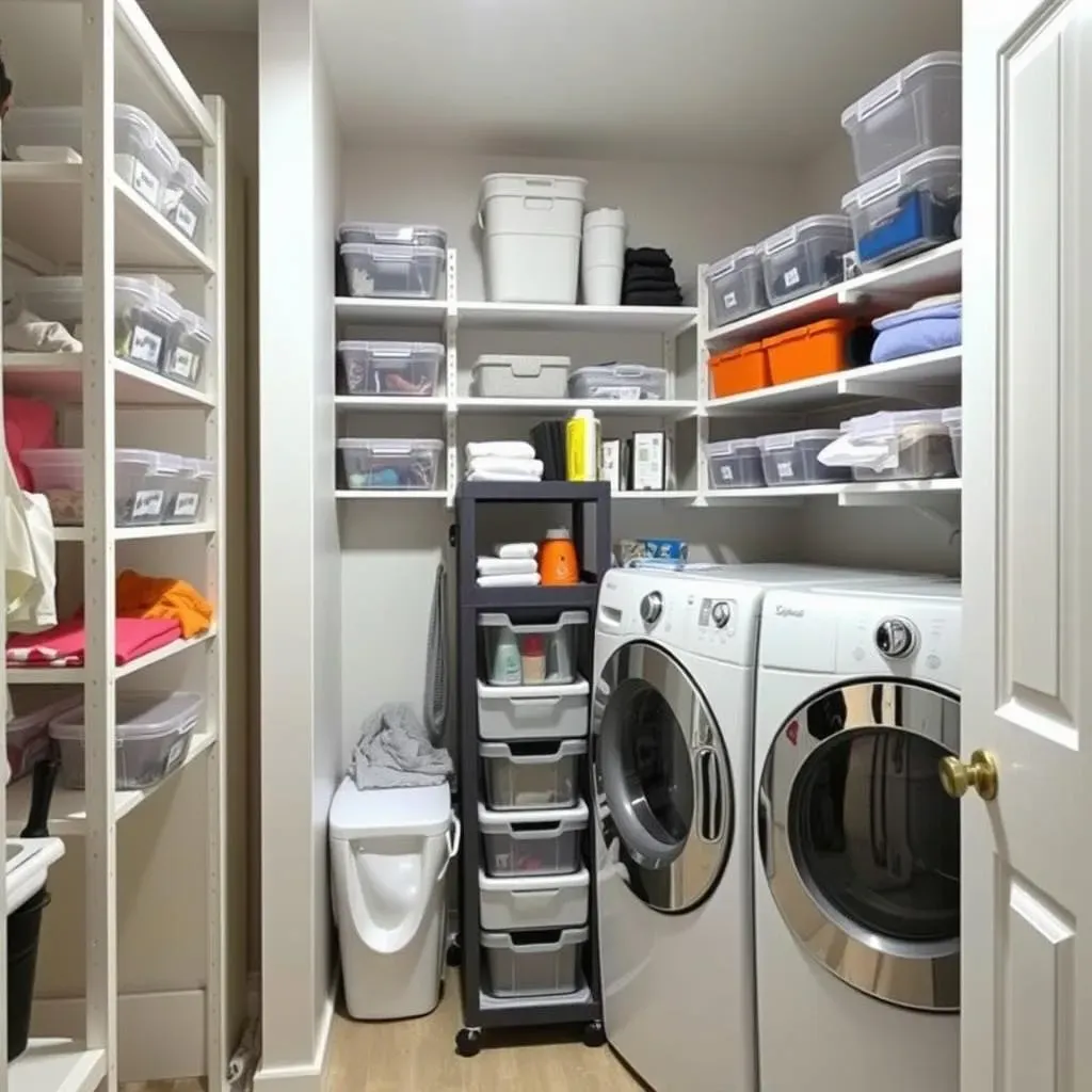 Organizing Your Laundry Basement Ideas