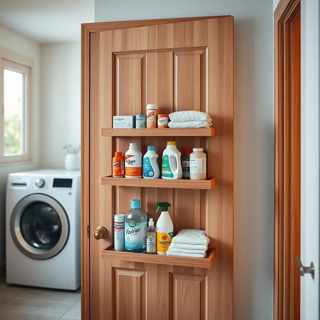 Over the Door Shelving for Laundry Room: SpaceSaving Solutions