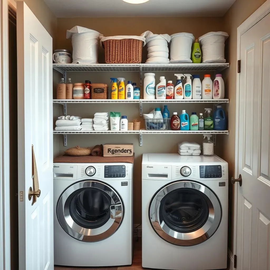 Ultimate Over the Door Shelving for Laundry Room