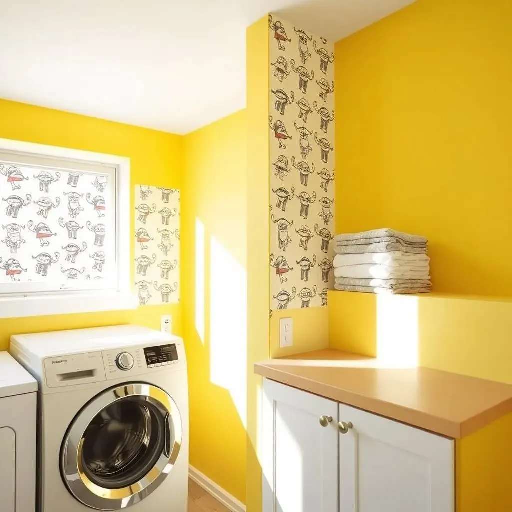 Painting and Wallpapering: Setting the Scene for Your Laundry Room Walls