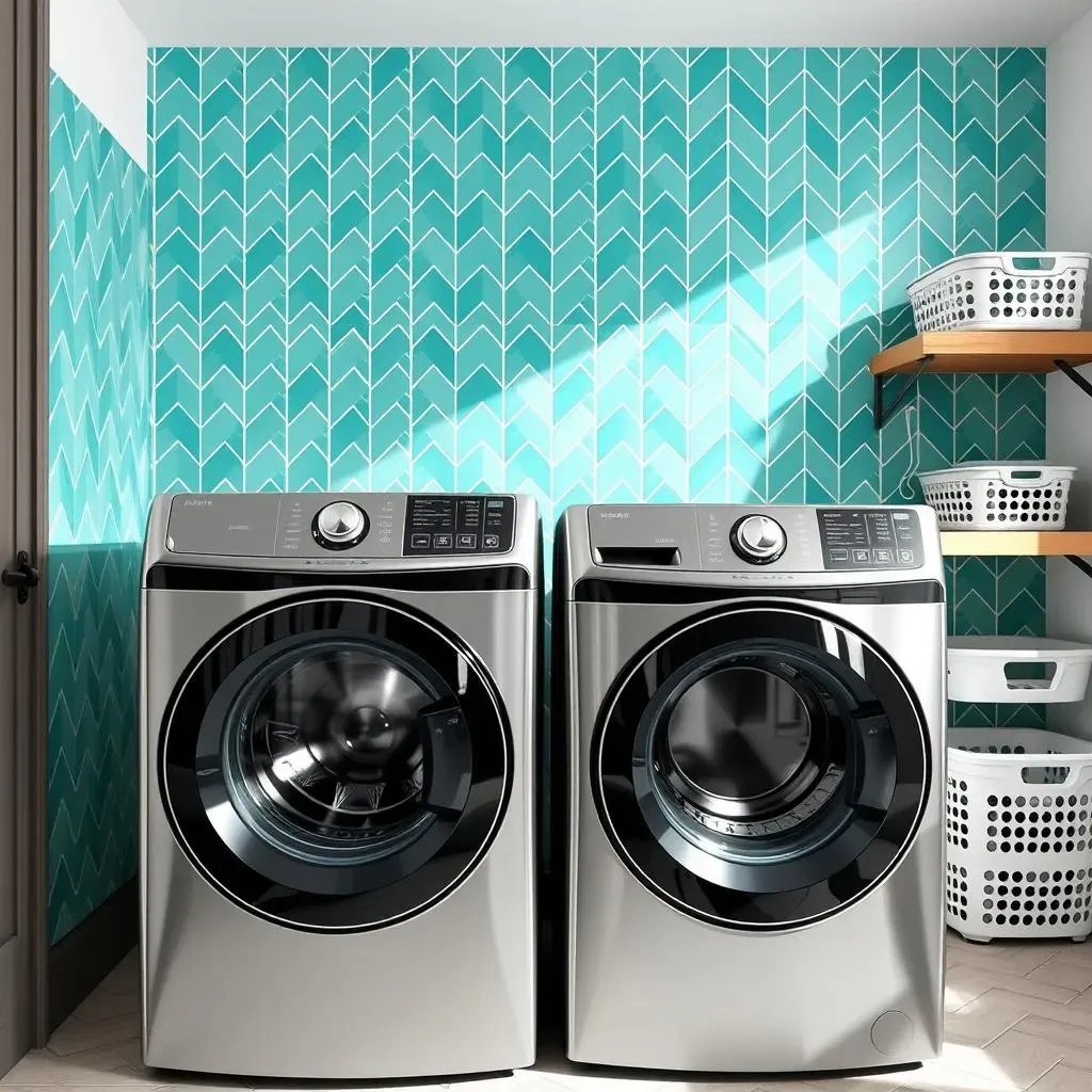 Patterns and Colors: Making a Statement in Your Laundry Room