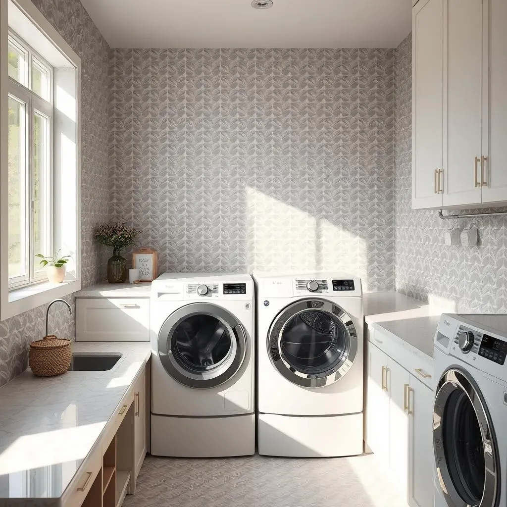 Amazing Peel and Stick Tiles for Laundry Room Walls