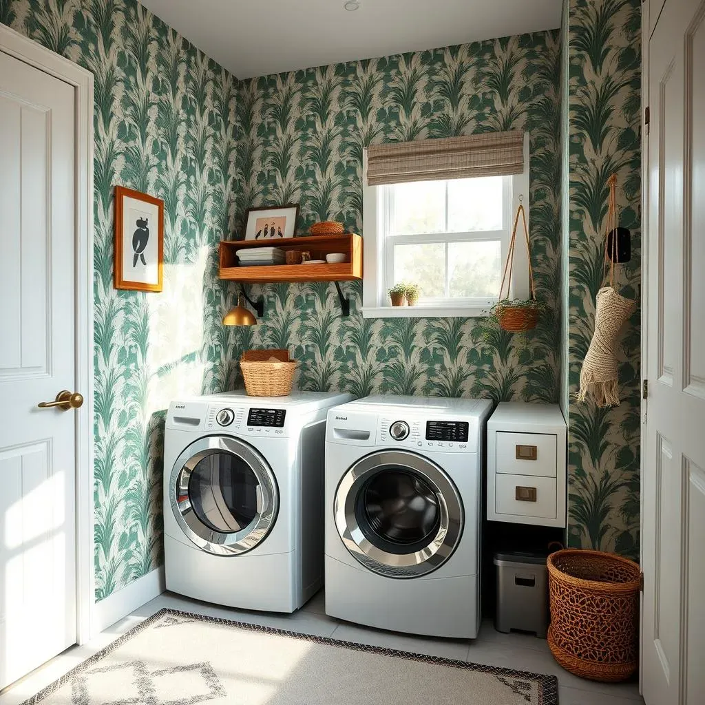 Personalizing Your Trendy Laundry Room with Unique Touches