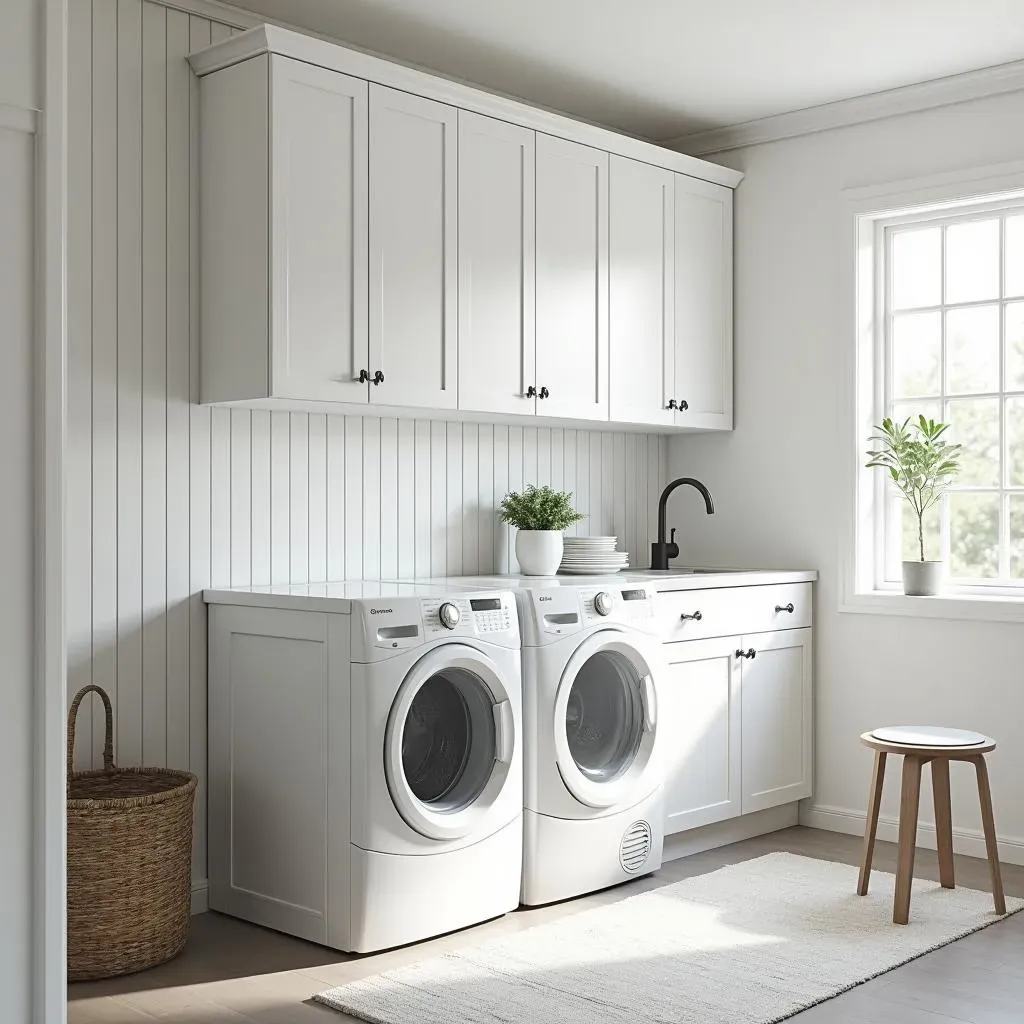 Picking the Perfect Laundry Room Cabinets: Styles and Materials