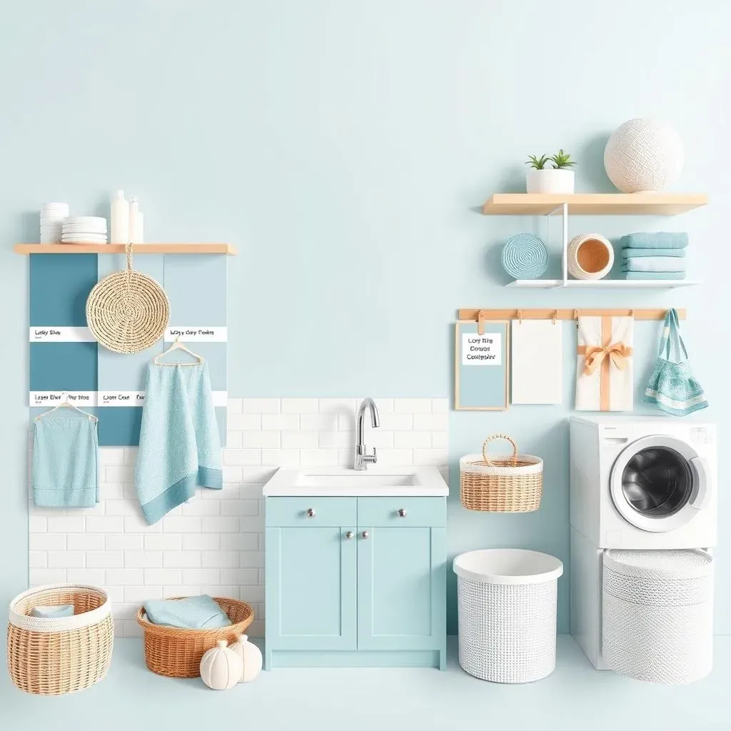 Picking the Perfect Light Blue Paint for Laundry Rooms