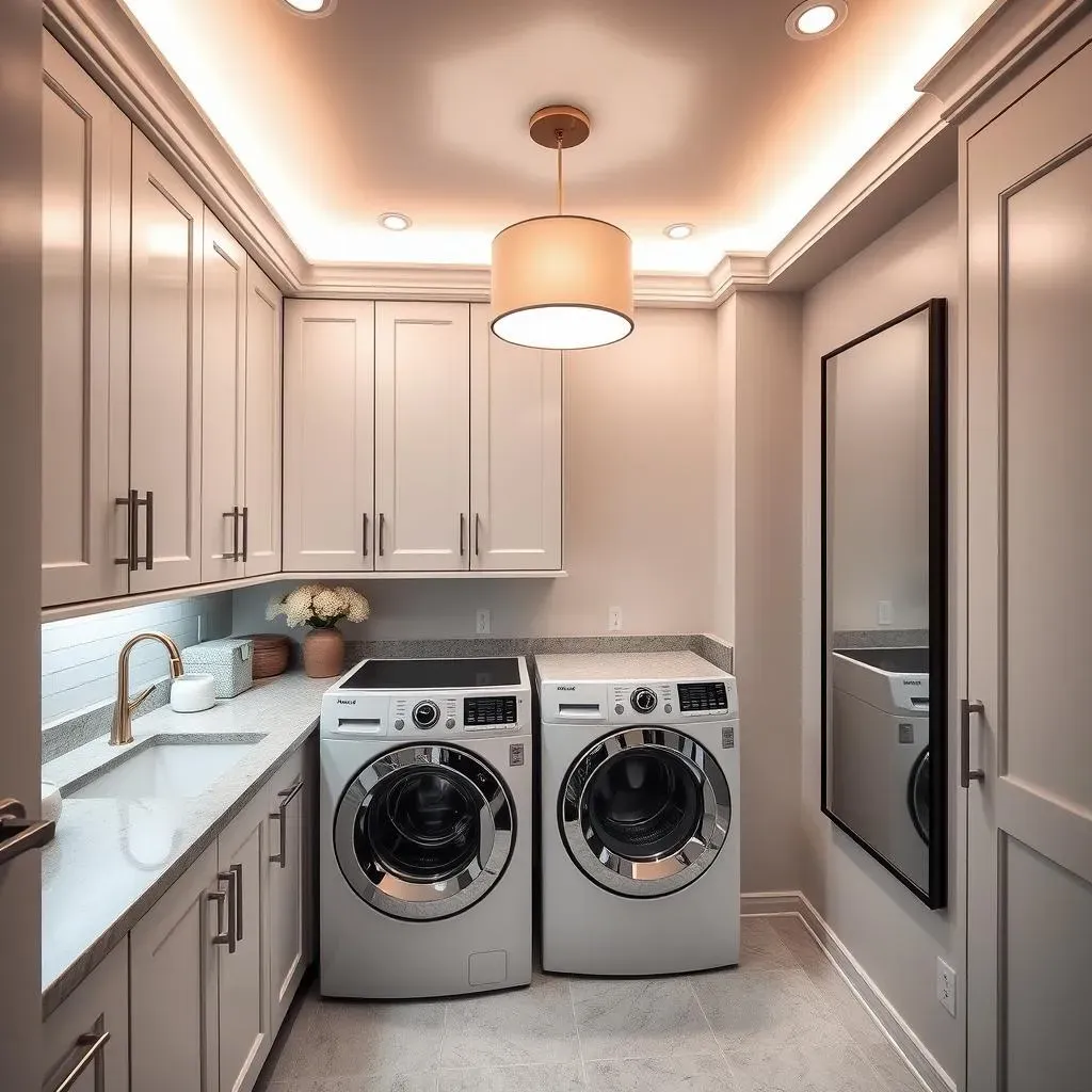 PinterestWorthy Laundry Room Lighting Ideas