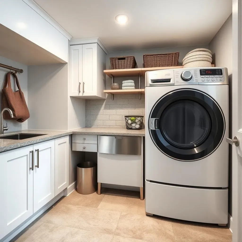 Planning Your Modern Basement Laundry Room:  Space, Style & Budget