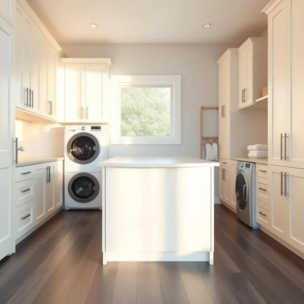 Planning Your Modern Laundry Room with Island: Space and Layout