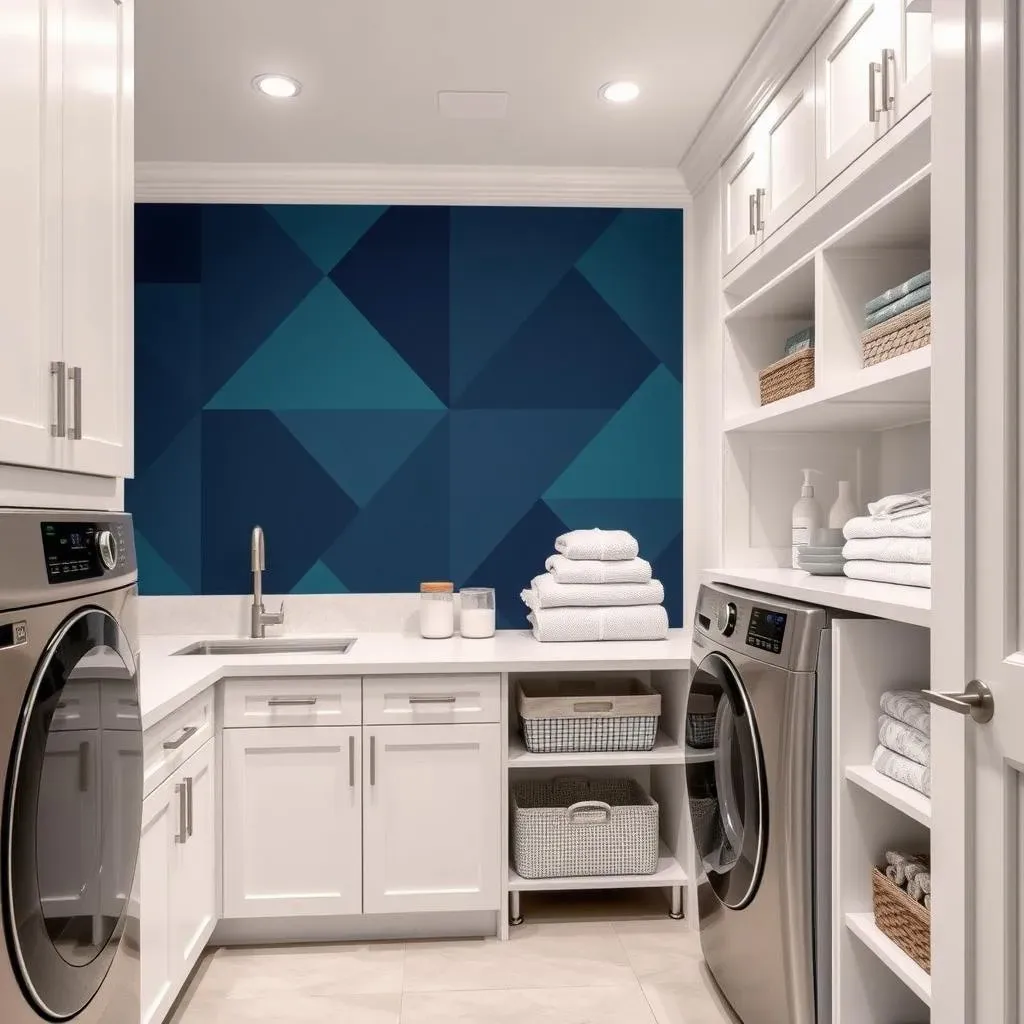 Popular Accent Wall Ideas for Laundry Rooms