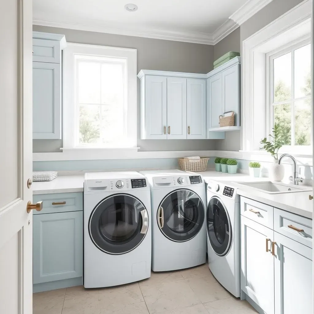 Popular Color Schemes and Laundry Room Wall Paint Ideas