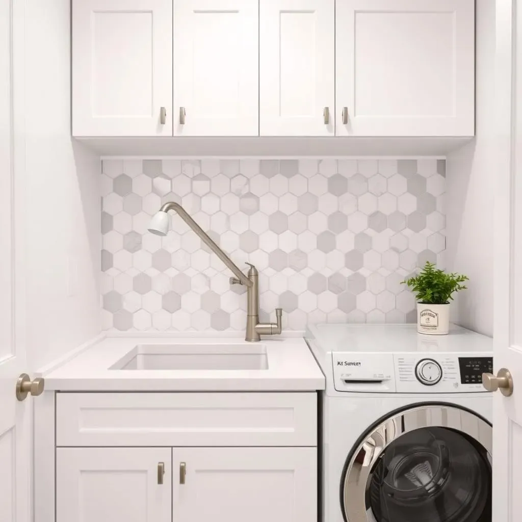 Popular Wall Tile Ideas for Laundry Room Backsplashes