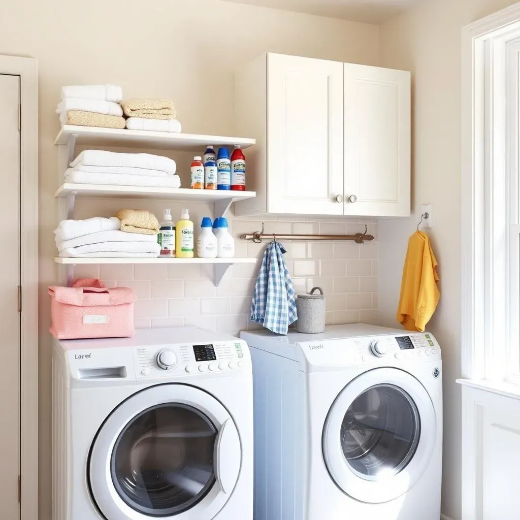 Practical Laundry Room Wall Designs: Storage and Smart Solutions