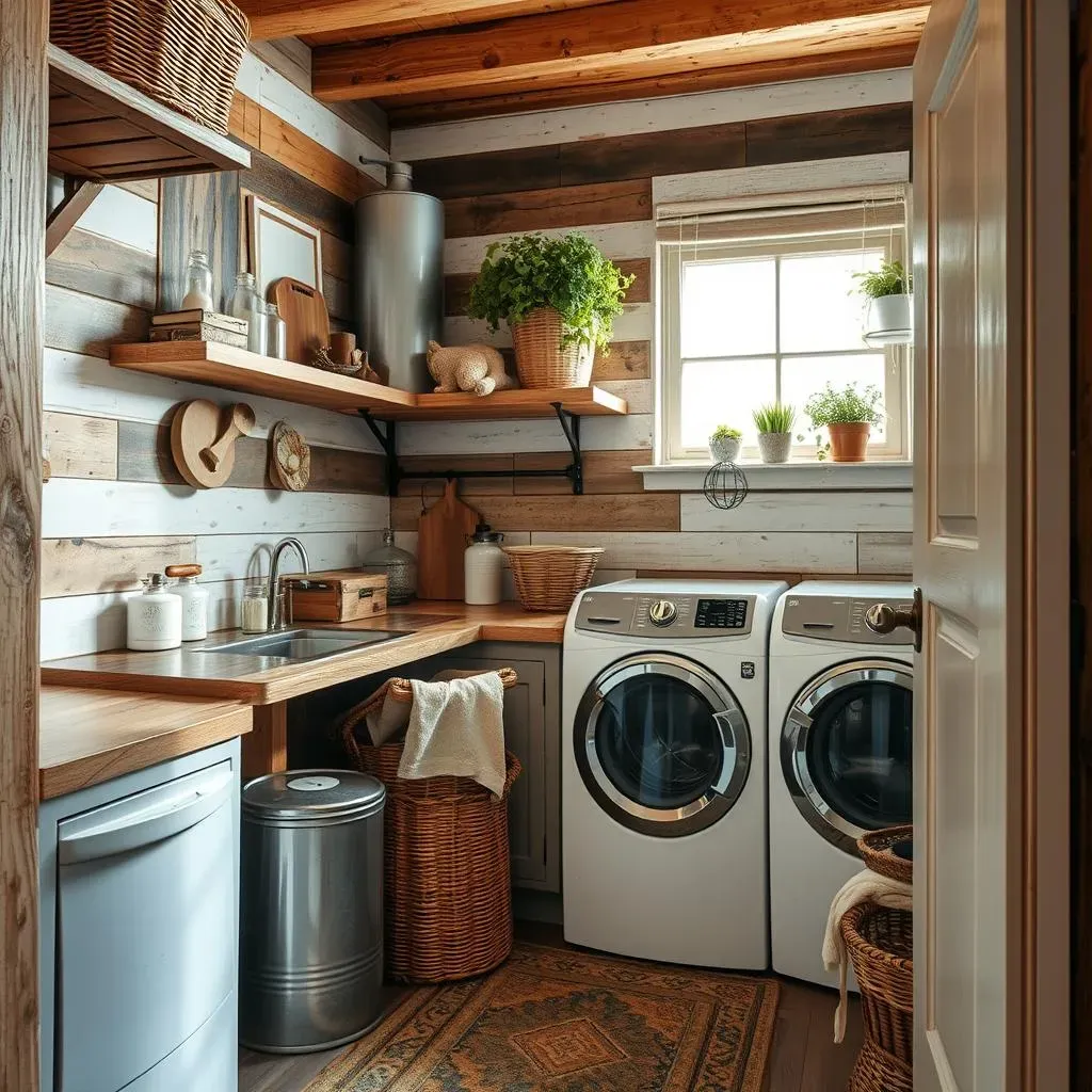 Practical Tips for Choosing Rustic Laundry Room Accessories