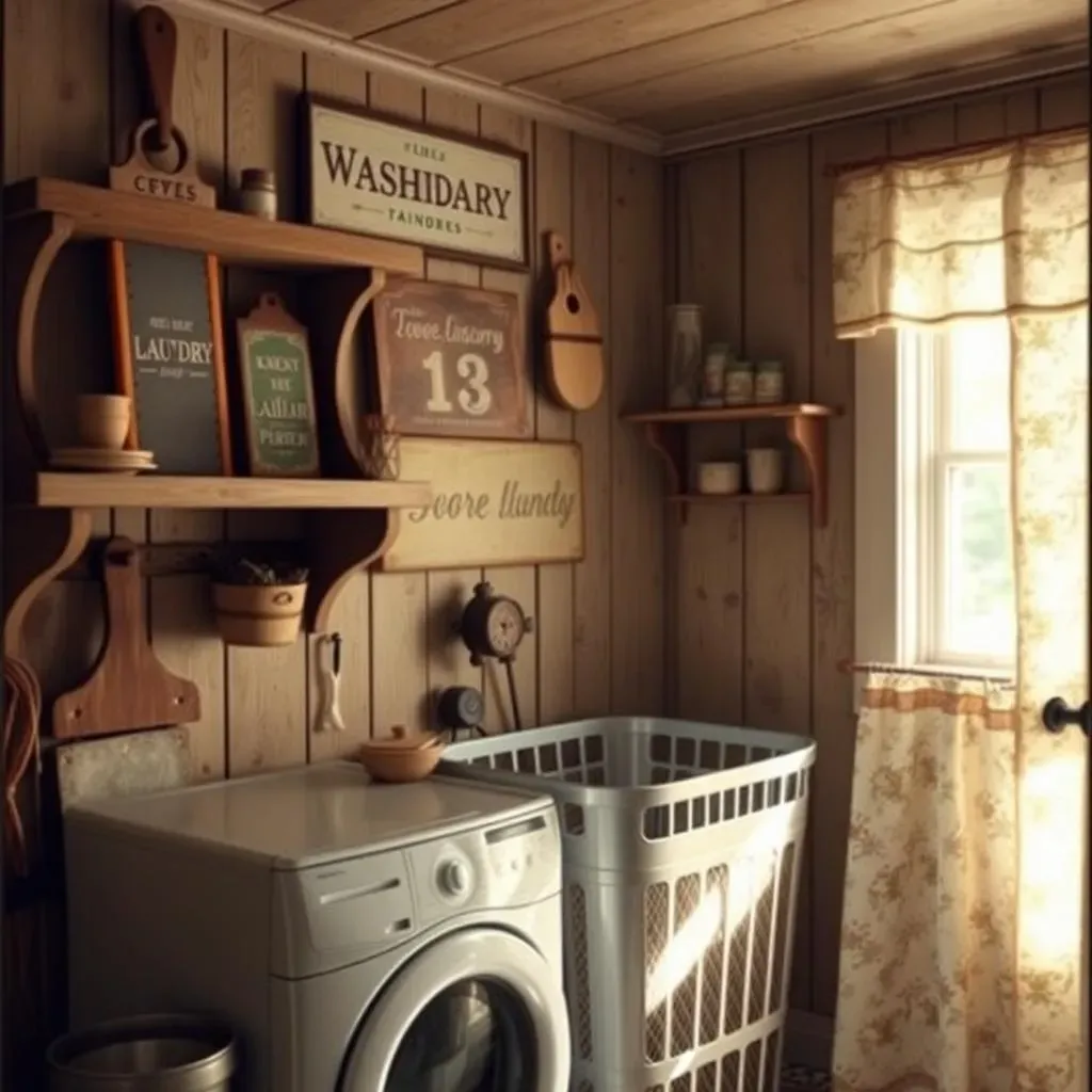 Discover Amazing Primitive Laundry Room Decor Ideas