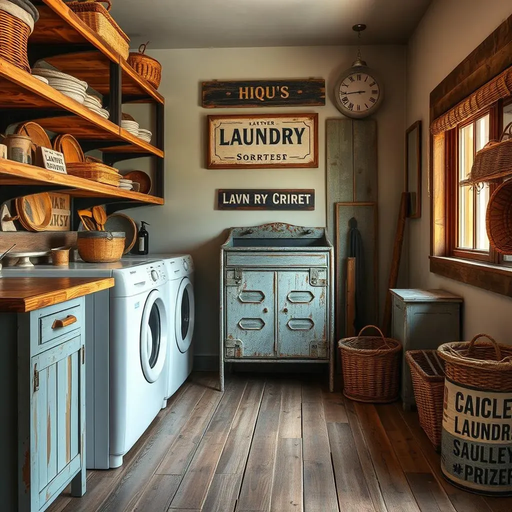 Amazing Rustic laundry room accessories: Cozy Up Your Space