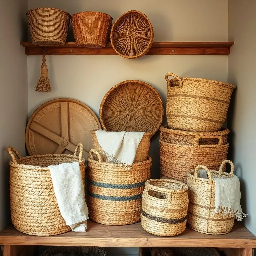 Absolute Rustic laundry room baskets: Style &amp; Function