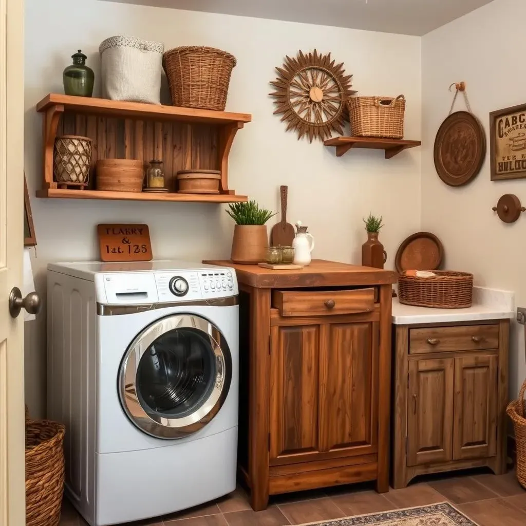 Amazing Rustic Laundry Room Decor Ideas for Your Cozy Home