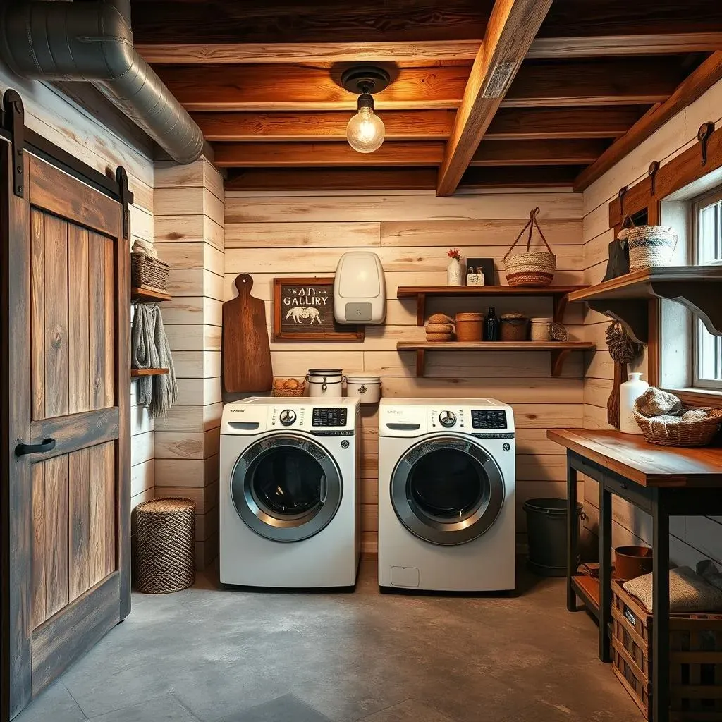 Rustic Laundry Room Design: Farmhouse and Beyond