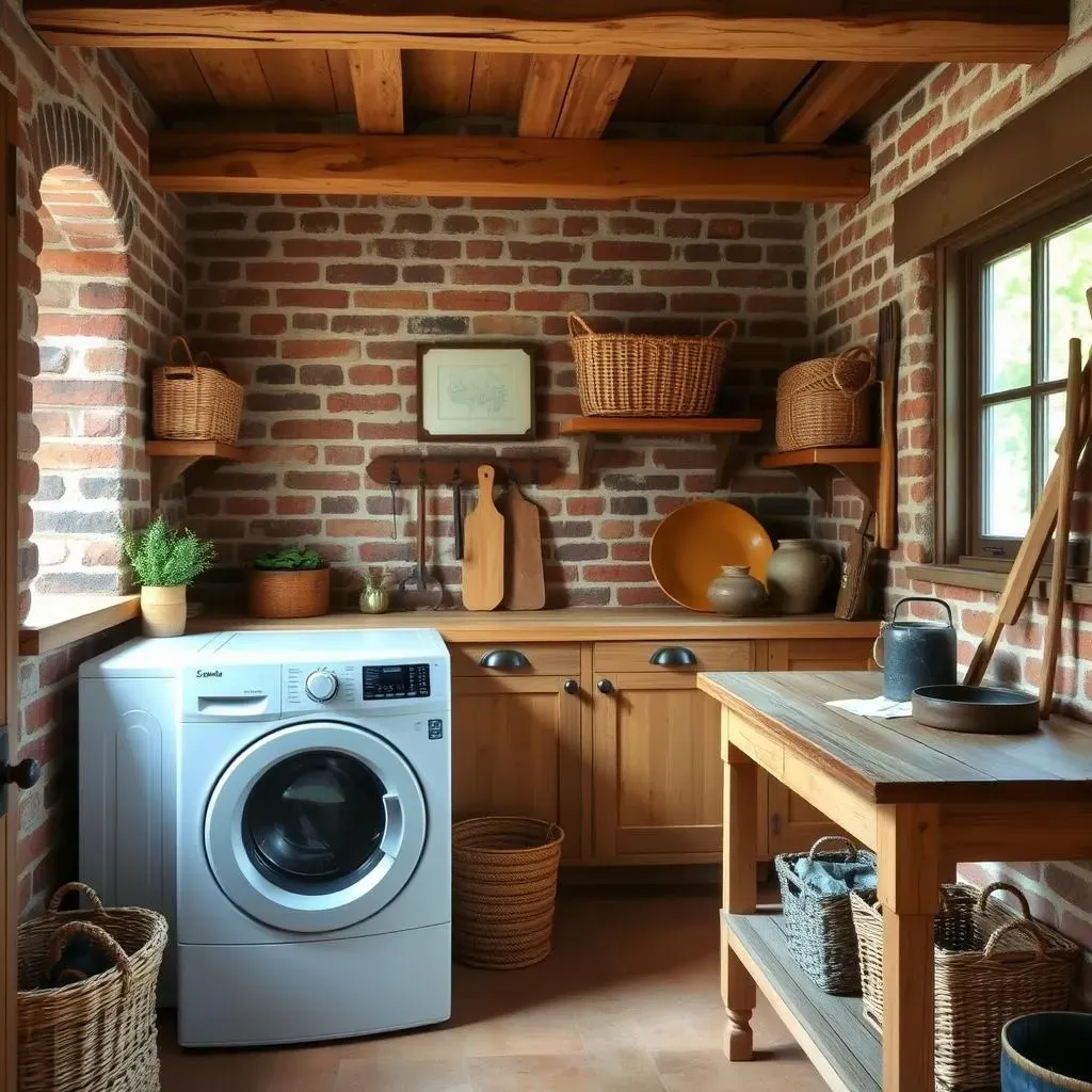 Rustic Laundry Room Design Ideas