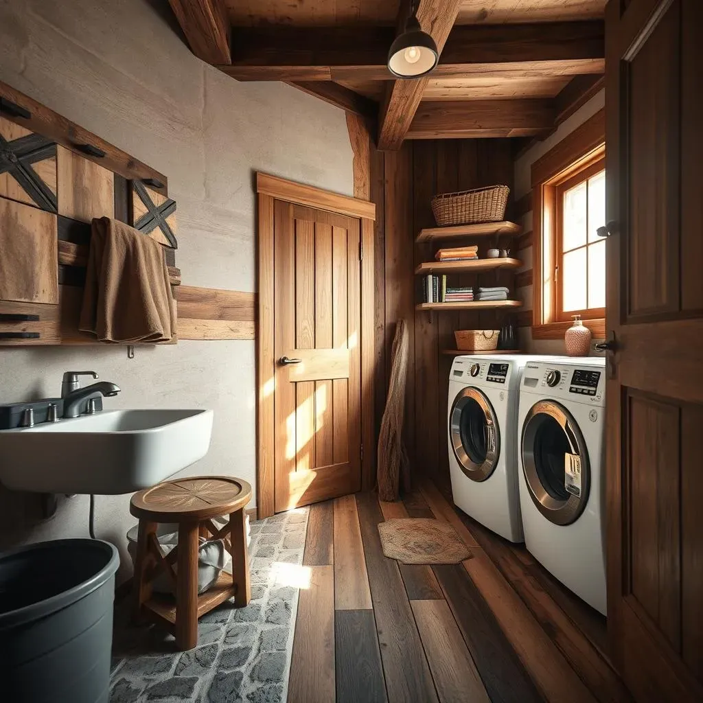 Ultimate Rustic Laundry Room Flooring Options