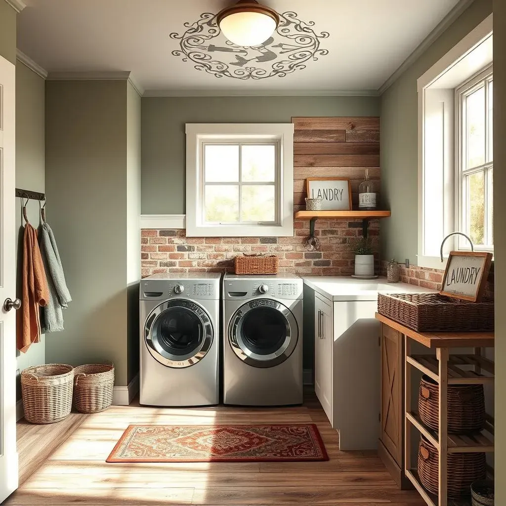 Rustic Laundry Room Makeover Inspirations