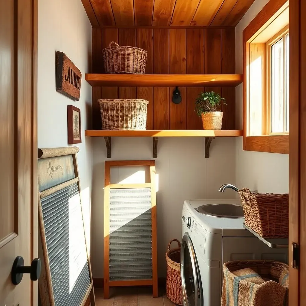 Amazing Rustic Small Laundry Room Ideas: Cozy Up Your Space