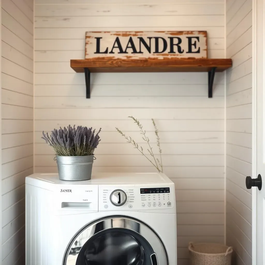 Rustic Touches: Making Your Laundry Room Cozy