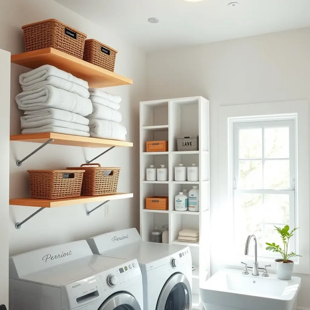 Clever Shelves Laundry Room Ideas: Get Organized Now