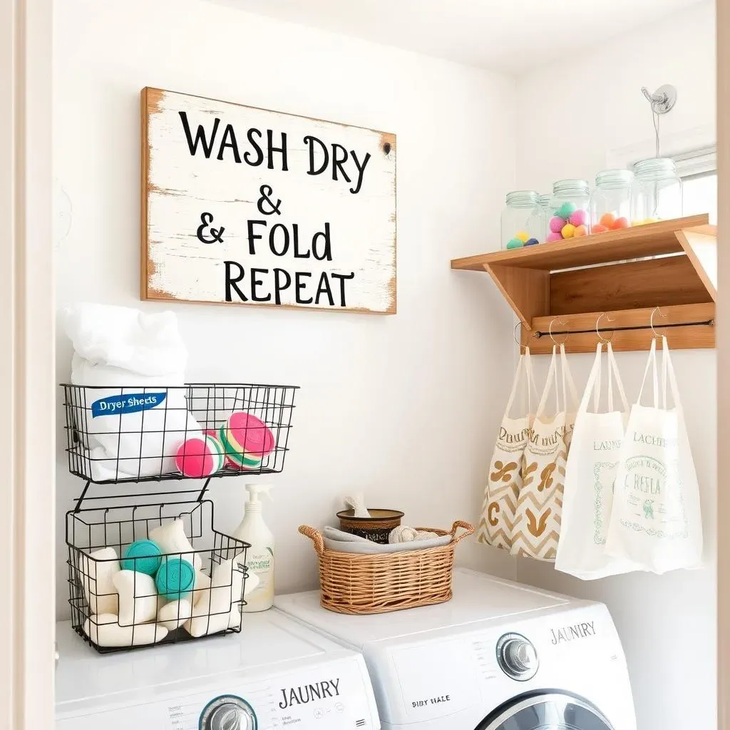 Signs, Storage, and Style: Popular Etsy Laundry Room Decor