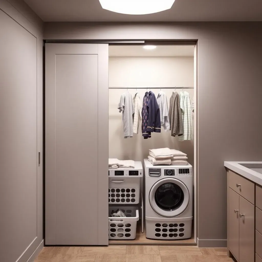 Sliding and Folding Laundry Room Door Options That Work