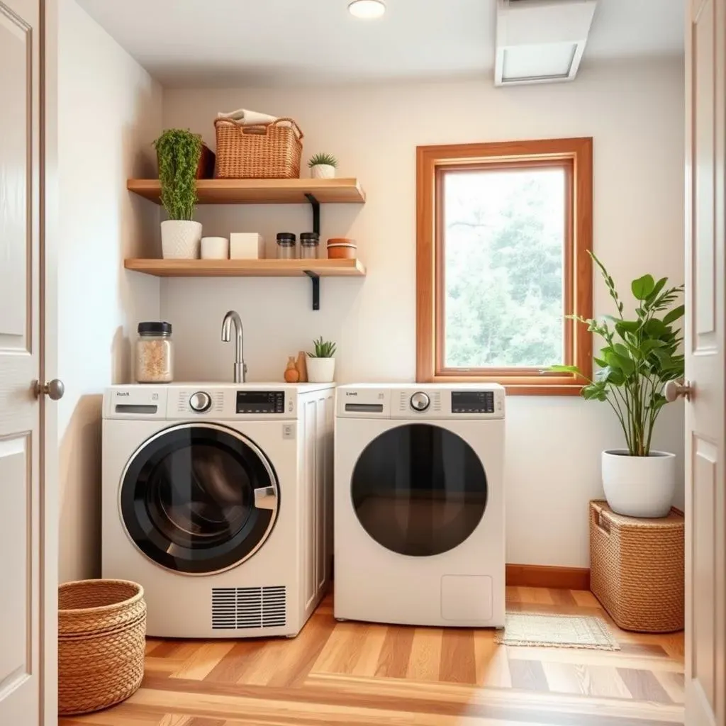 26 Amazing Small Basement Laundry Room Ideas