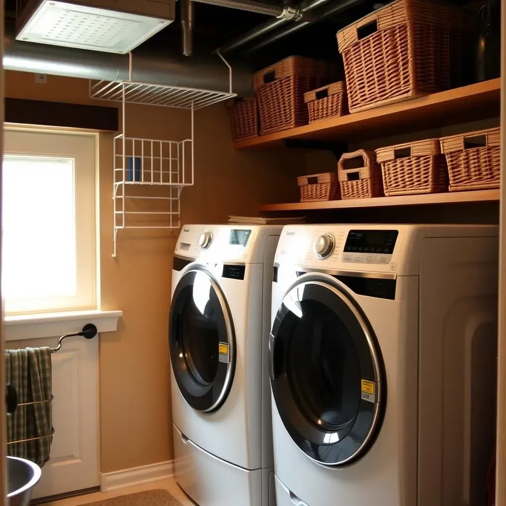 Small Basement Laundry Room Ideas: Making the Most of Your Space