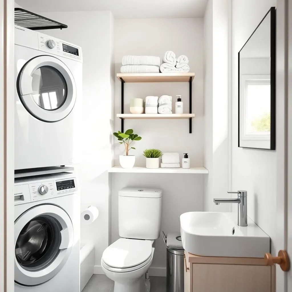 Amazing Small Bathroom and Laundry Room Ideas: Space-Saving Hacks