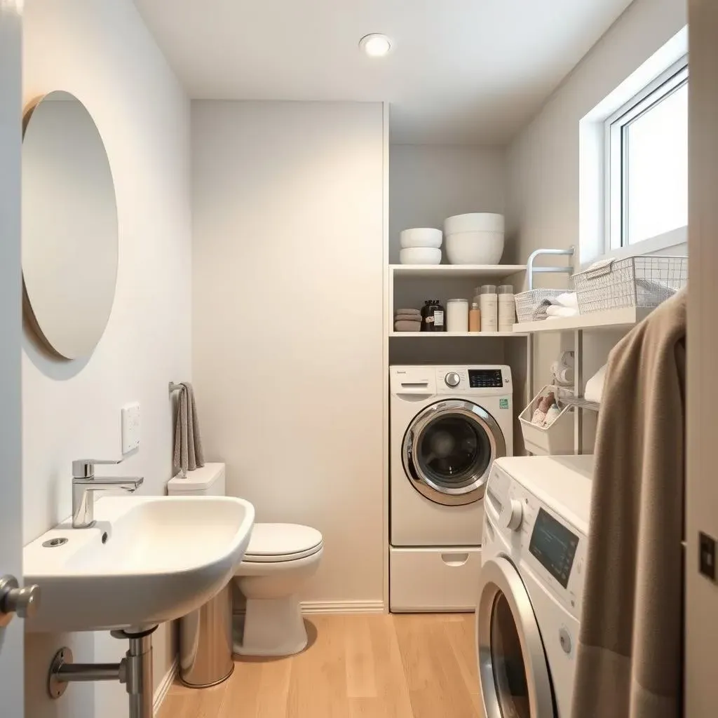 Amazing Small Bathroom Laundry Room Combo Ideas