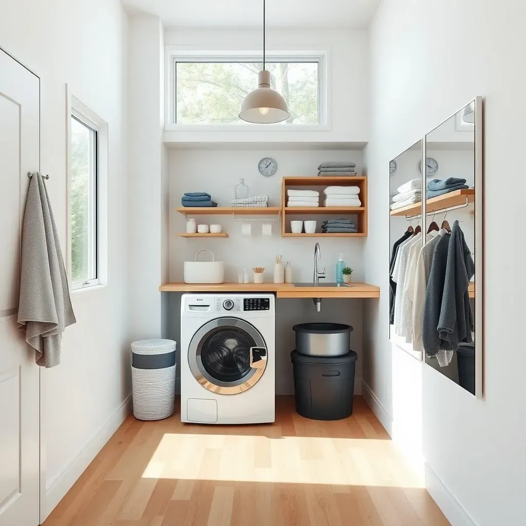 Amazing Small Garage Laundry Room Ideas: Space-Saving Hacks