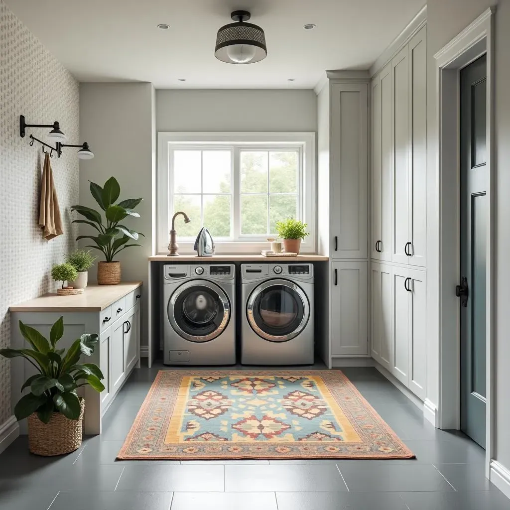 Small Garage Laundry Room Transformations