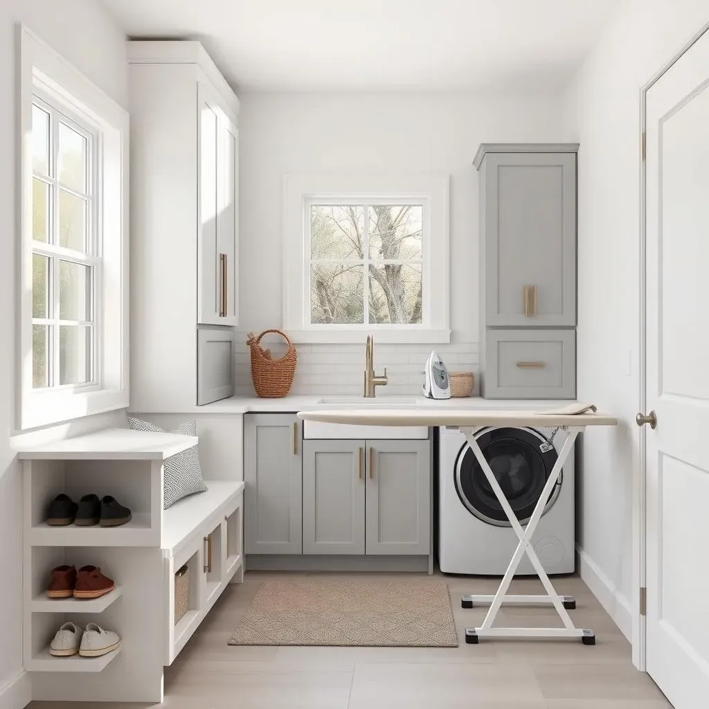 Sensational Small Laundry Room and Mudroom Ideas