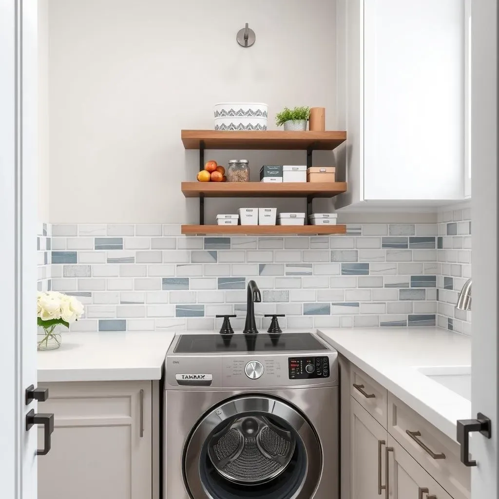 Absolute Small laundry room backsplash ideas for a Super Room