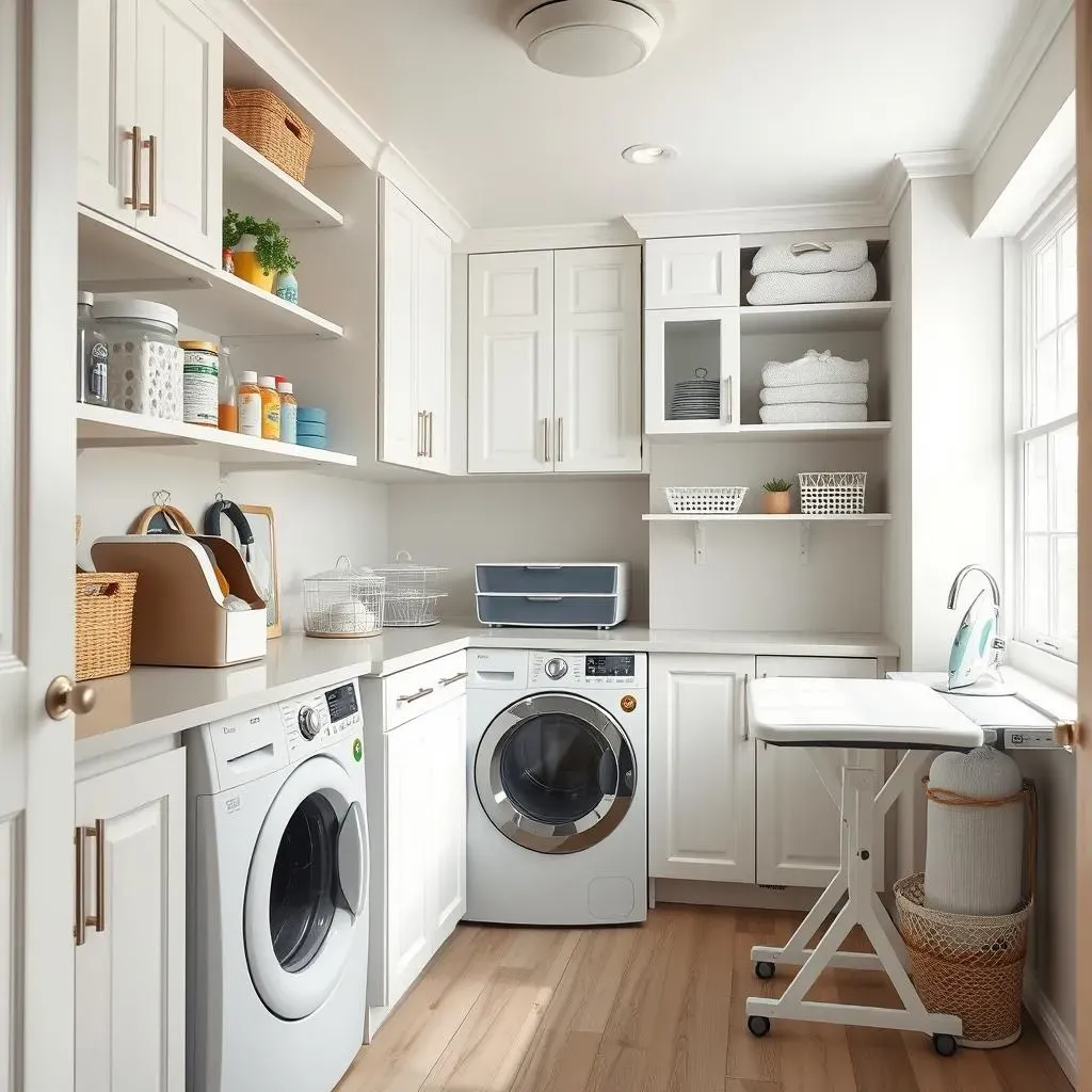 Amazing Small Laundry Room Cabinets Ideas: Space-Saving Designs