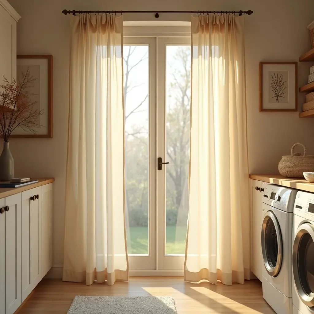 Absolute Guide to Choosing Small Laundry Room Curtains